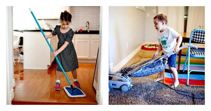 Juegos para hacer que los niños limpien