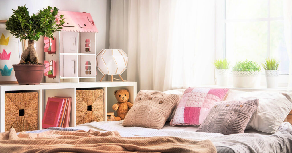 Ayudar a los niños a organizar sus habitaciones
